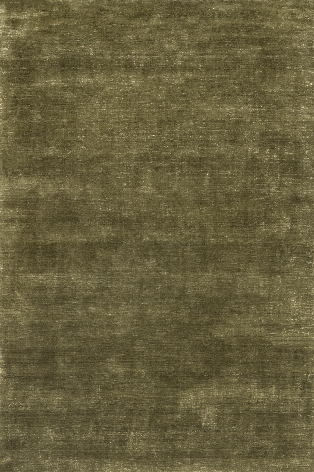 Tapis de laine moucheté - Olive