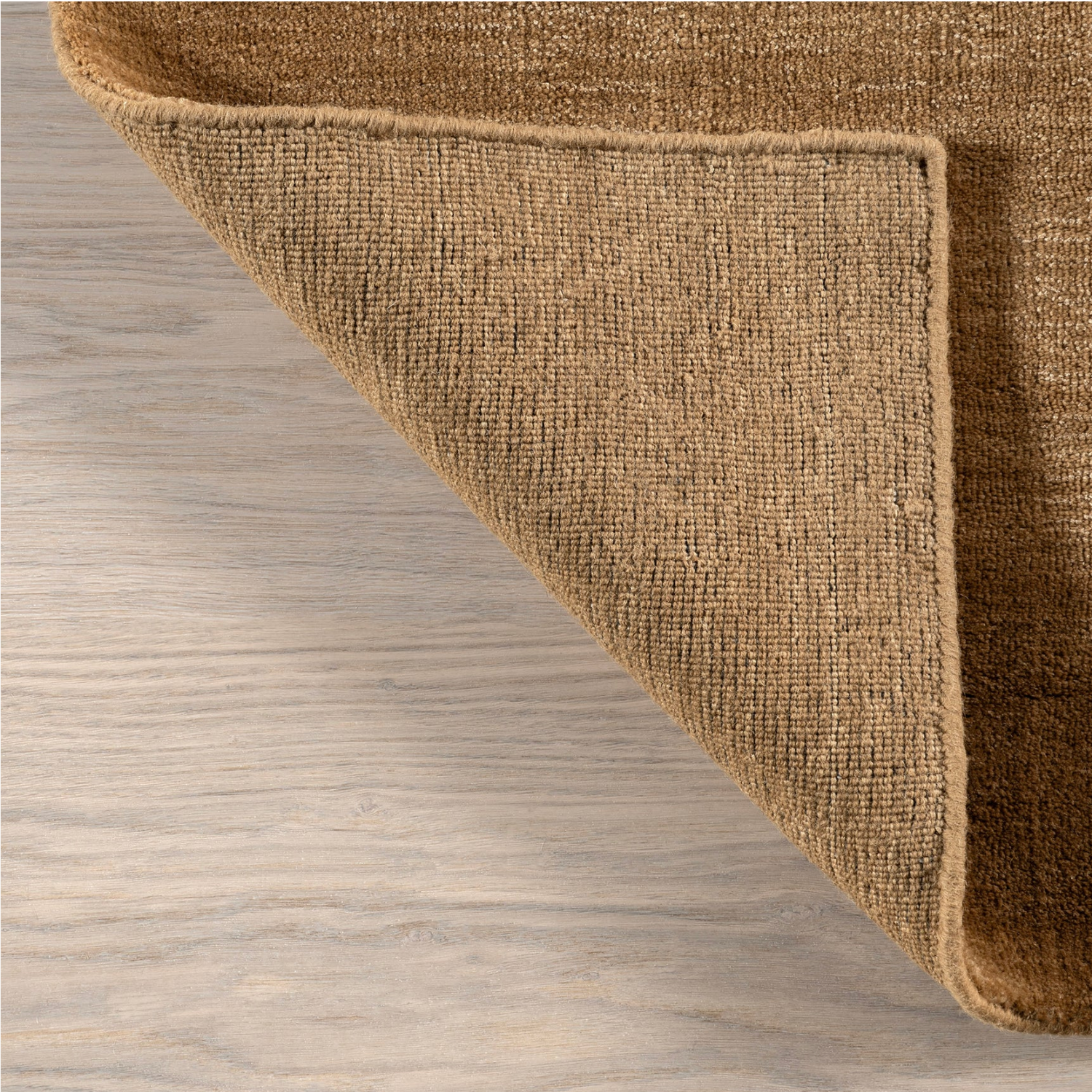 Tapis de laine moucheté - Blé